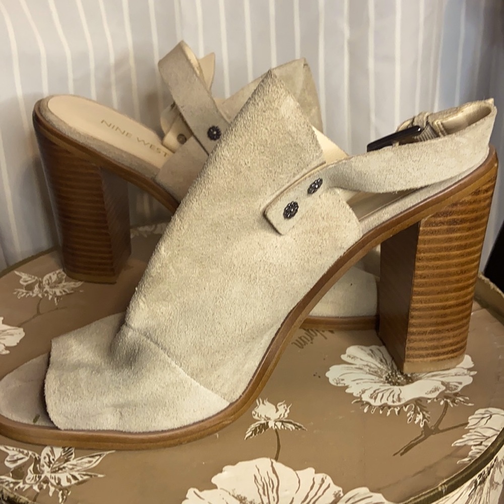 Nine West heeled open bootie